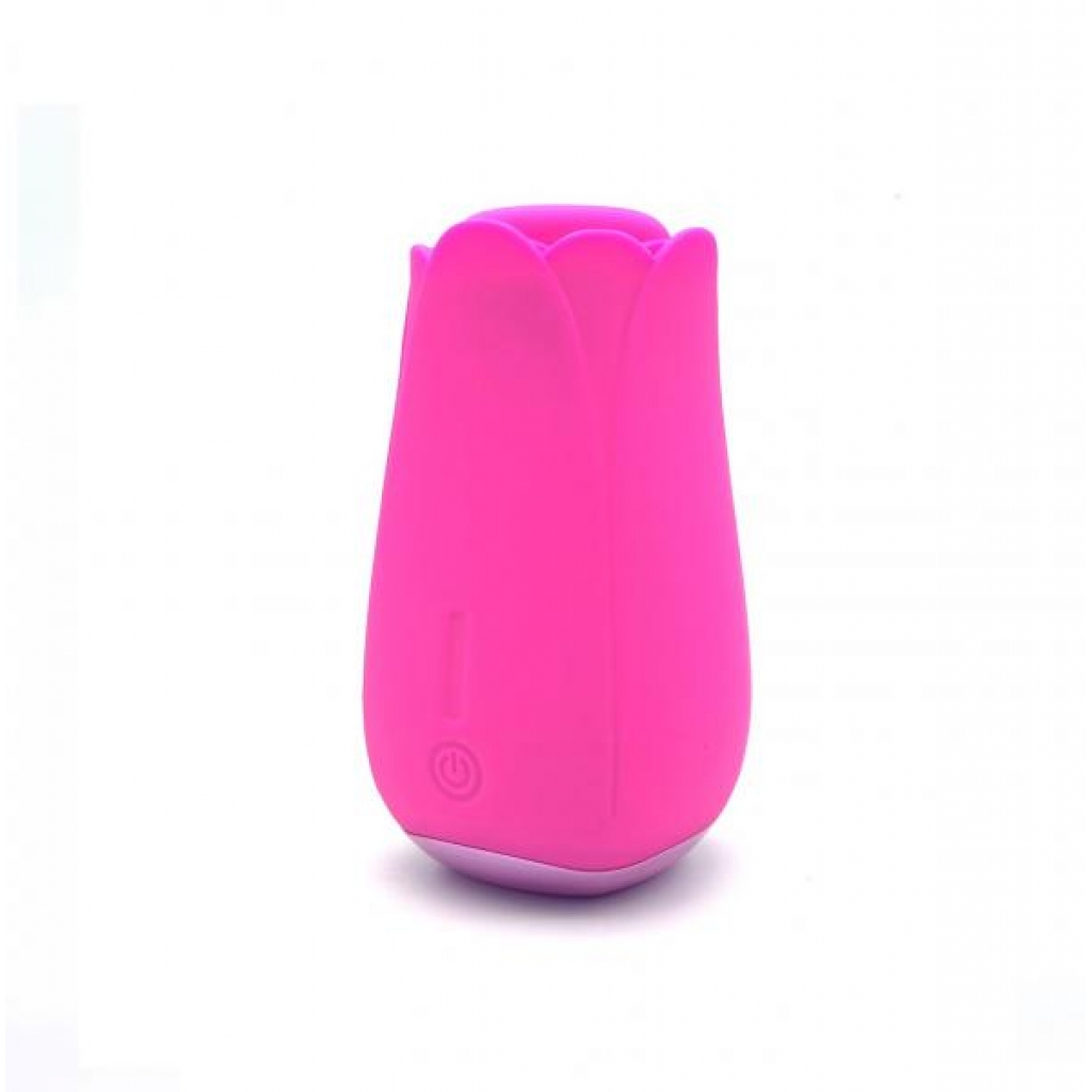 Tulip Pro Suction Vibe Pink Rechargeable - Clit Suckers & Oral Suction