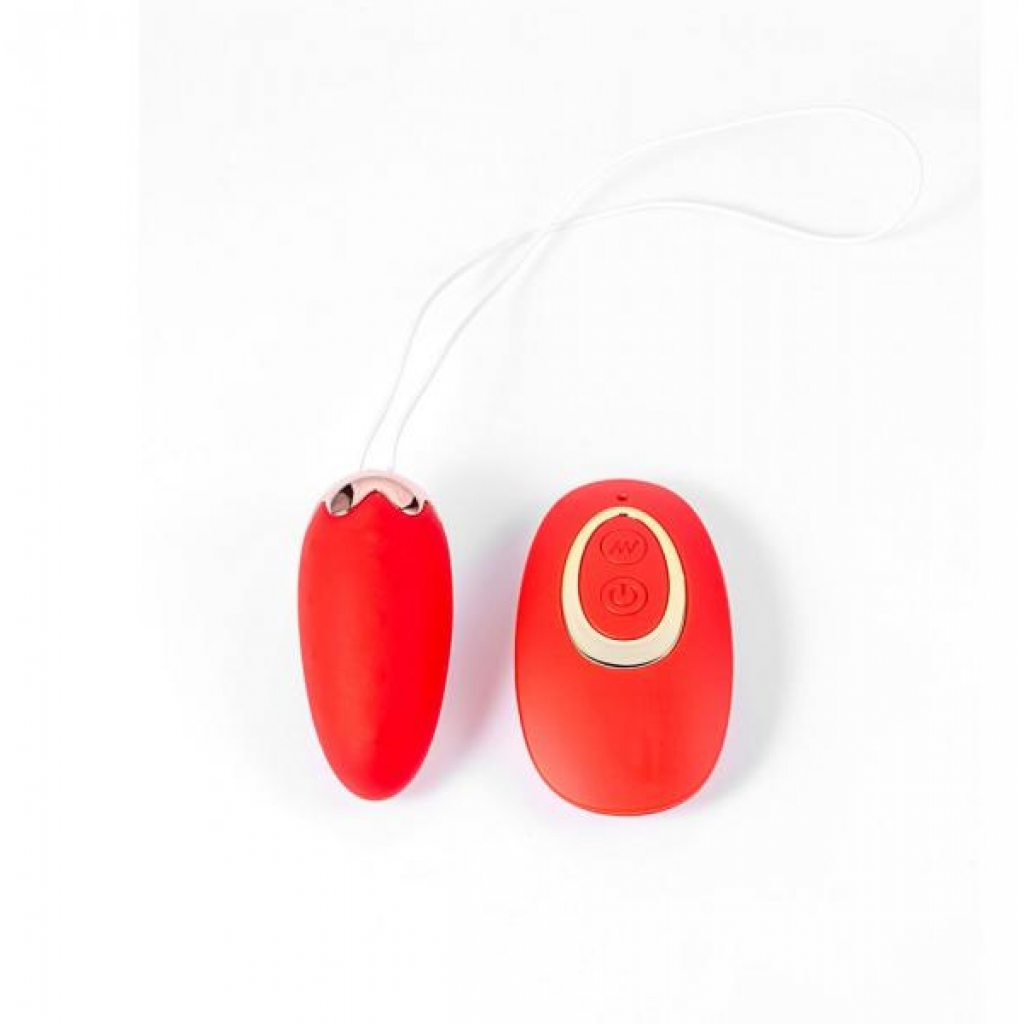 Shortcake Strawberry Shaped Rechargeable Egg - Palm Size Massagers