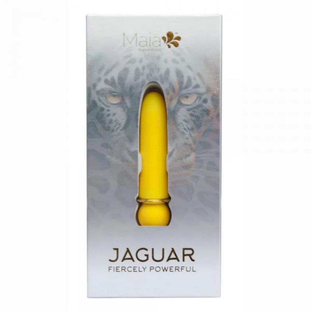 Jaguar Powerful Bullet Yellow Rechargeable - Bullet Vibrators