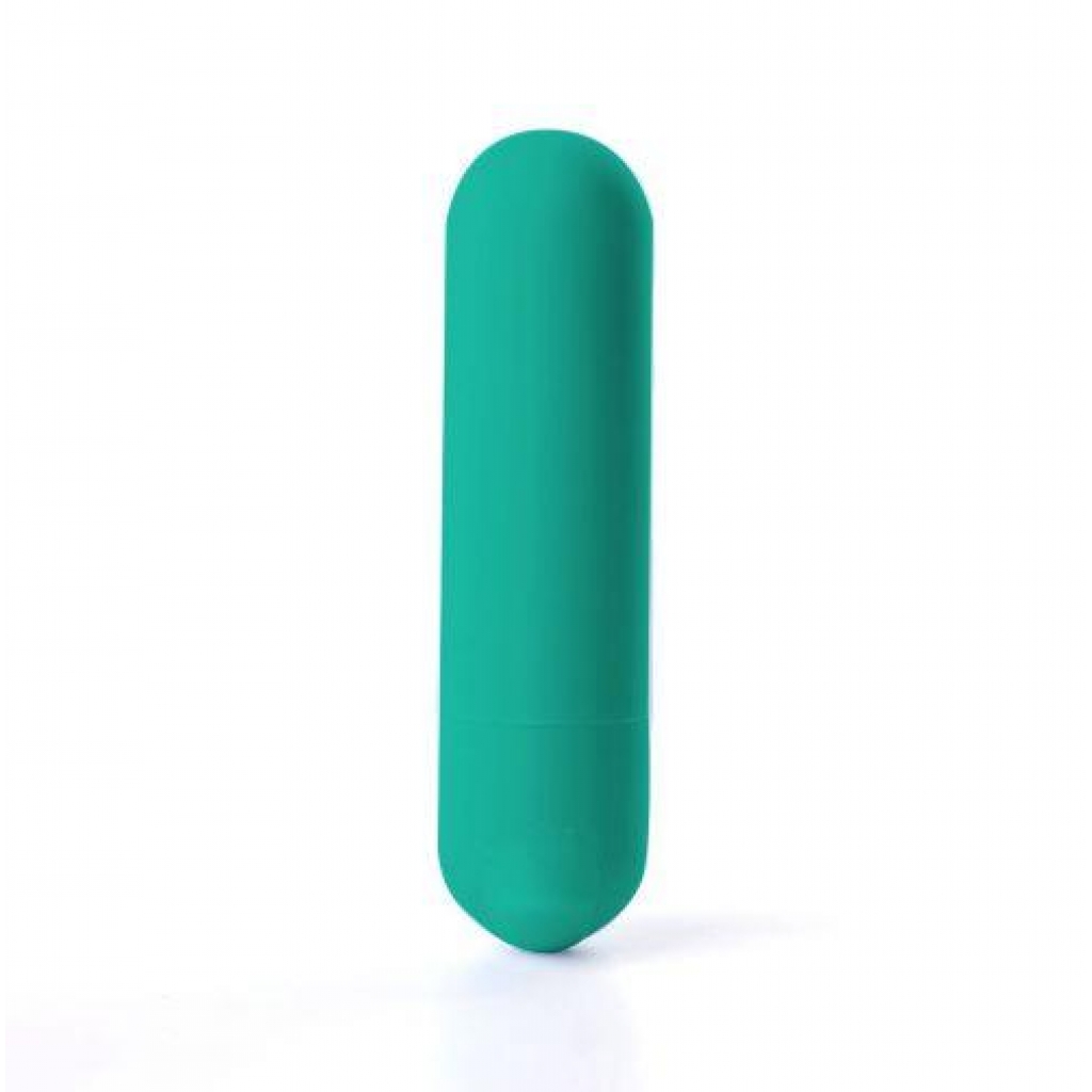 Jessi Mini Bullet Vibrator Rechargeable Emerald Green - Bullet Vibrators