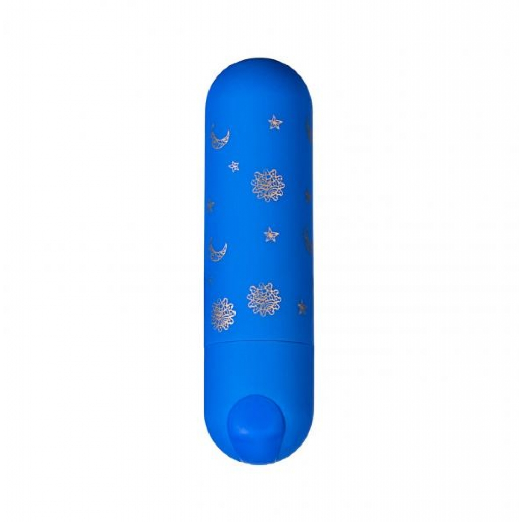 Luna Super Charged Mini Bullet W/ Stars & Moon Pattern - Bullet Vibrators