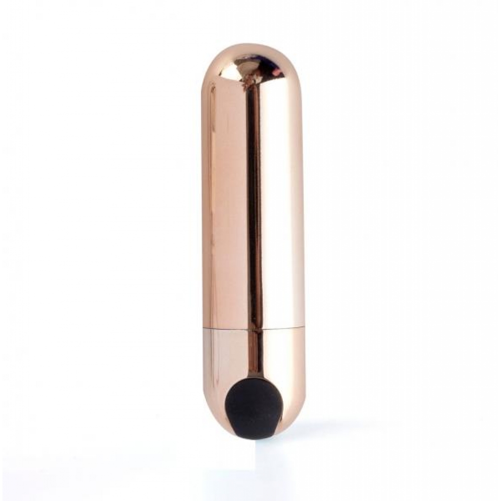 Jessi Rechargeable Mini Bullet Vibrator Rose Gold - Bullet Vibrators