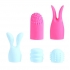 Quinn 5 Silicone Attachments - Body Massagers