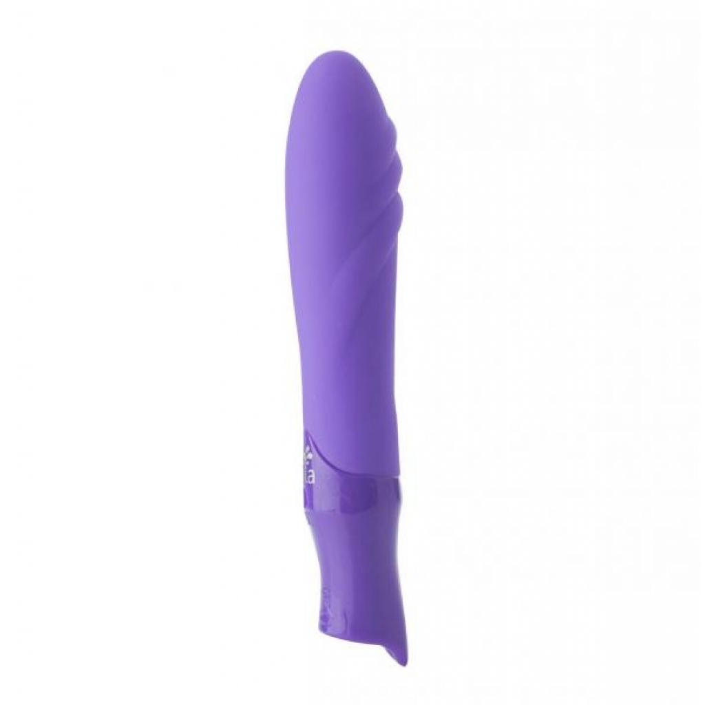 Margo Maia Rechargeable Textured Bullet Vibrator - Purple