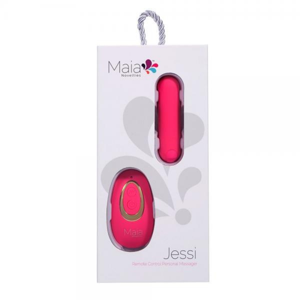 Jessi Pink Remote Mini Bullet - Bullet Vibrators