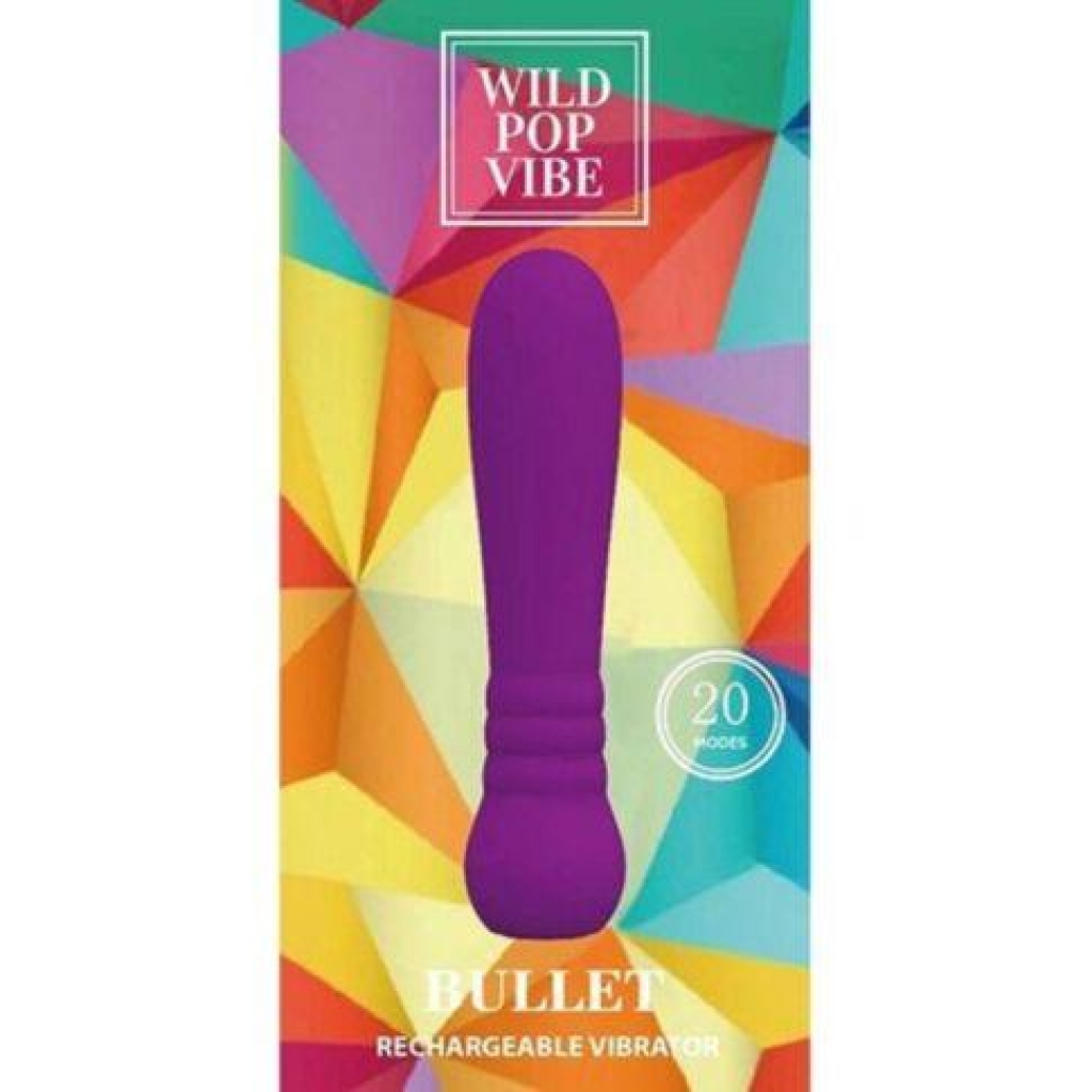 Wild Pop Vibe Bullet Purple - Bullet Vibrators
