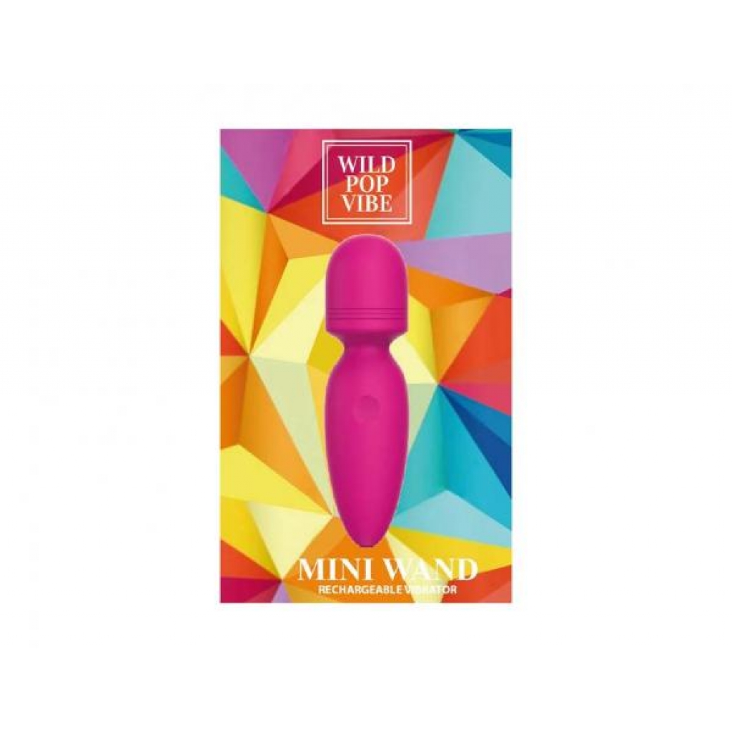 Wild Pop Vibe Mini Wand Pink - Body Massagers