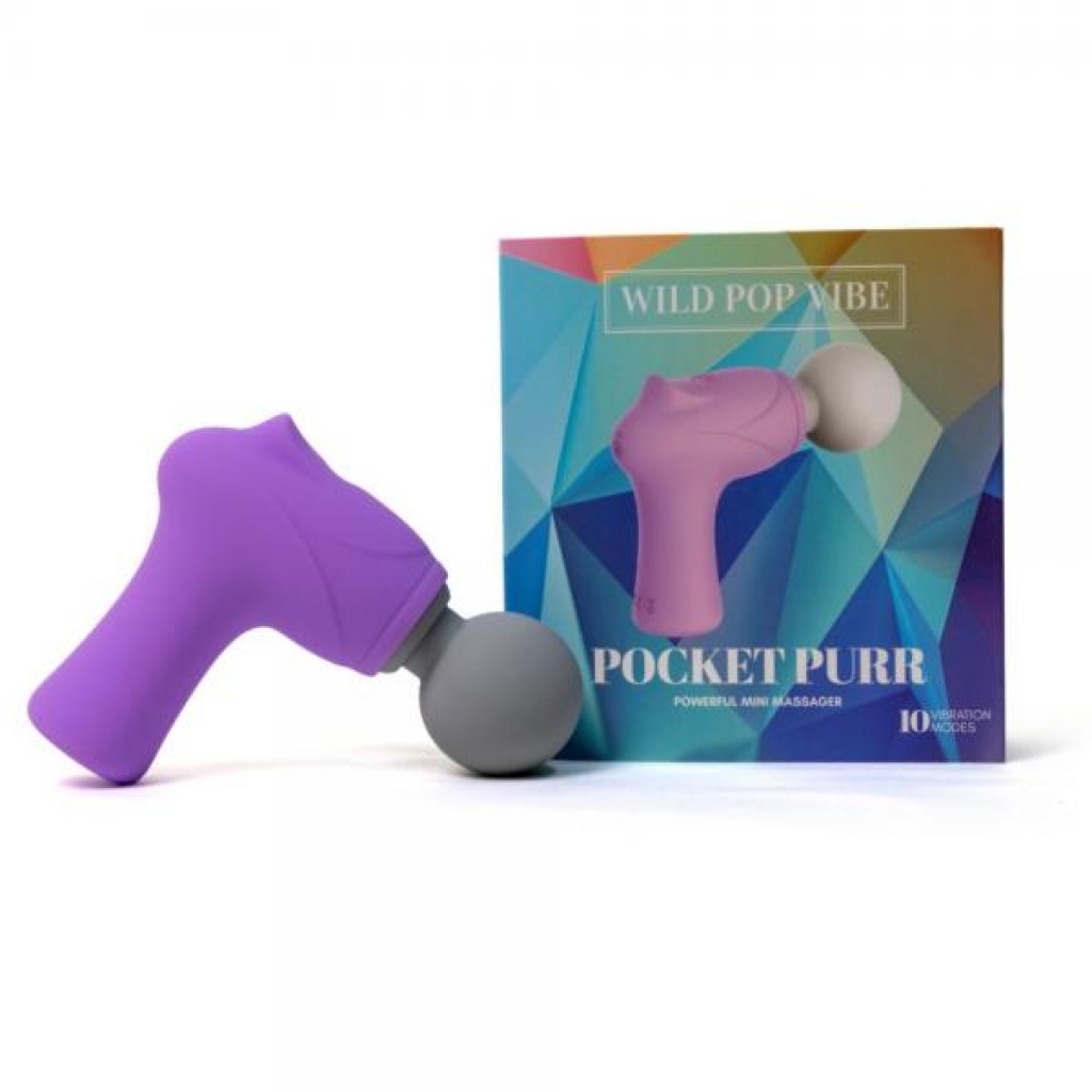Wild Pop Pocket Purr Lavender - Body Massagers