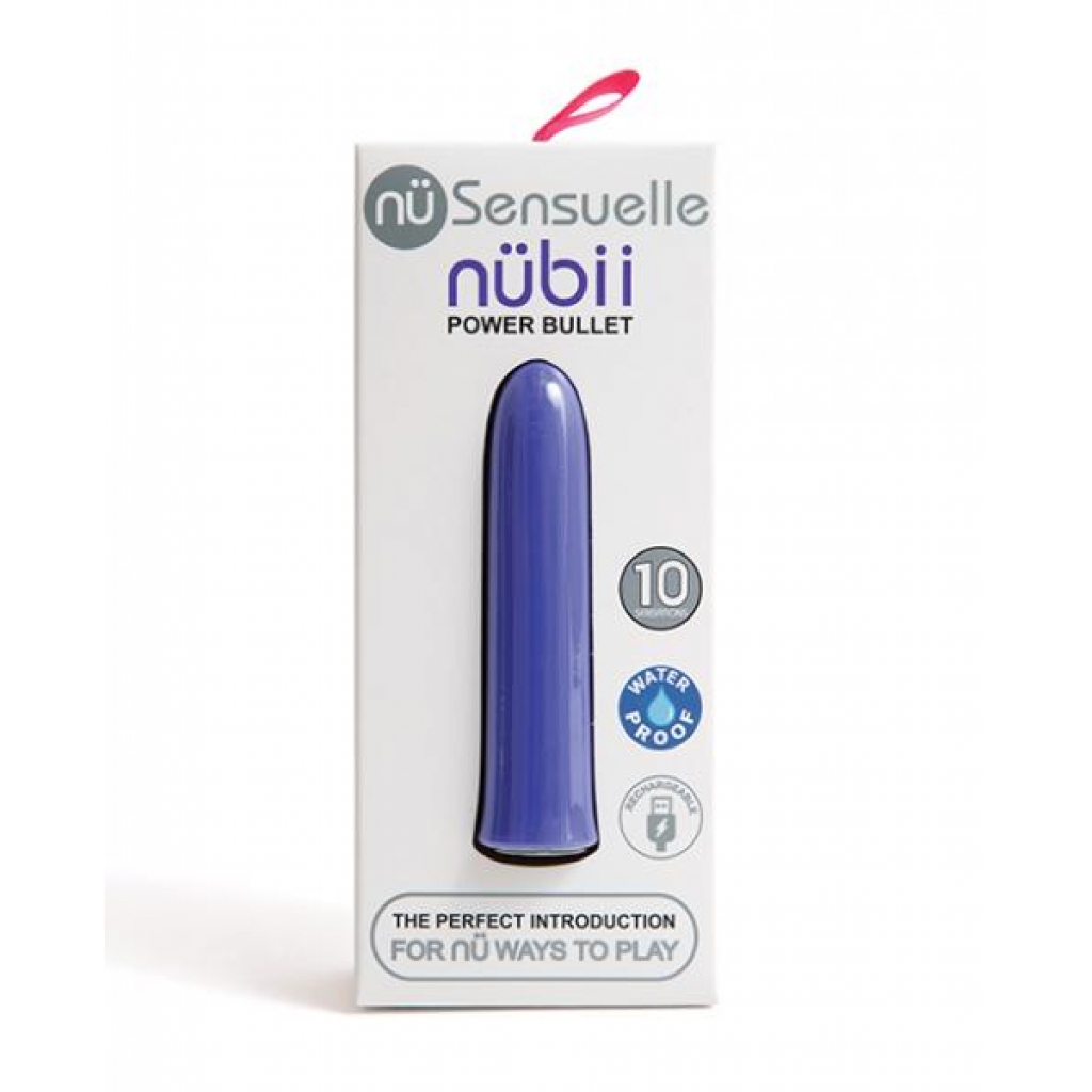 Sensuelle Nubii Bullet Vibrator - Ultra Violet