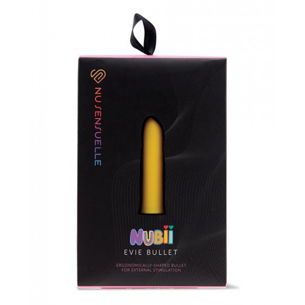 Sensuelle Nubii Evie Bullet Yellow - Bullet Vibrators