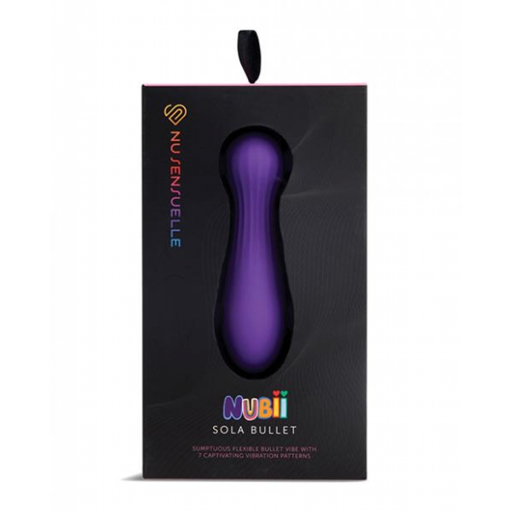 Sensuelle Nubii Sola Bullet Purple - Bullet Vibrators