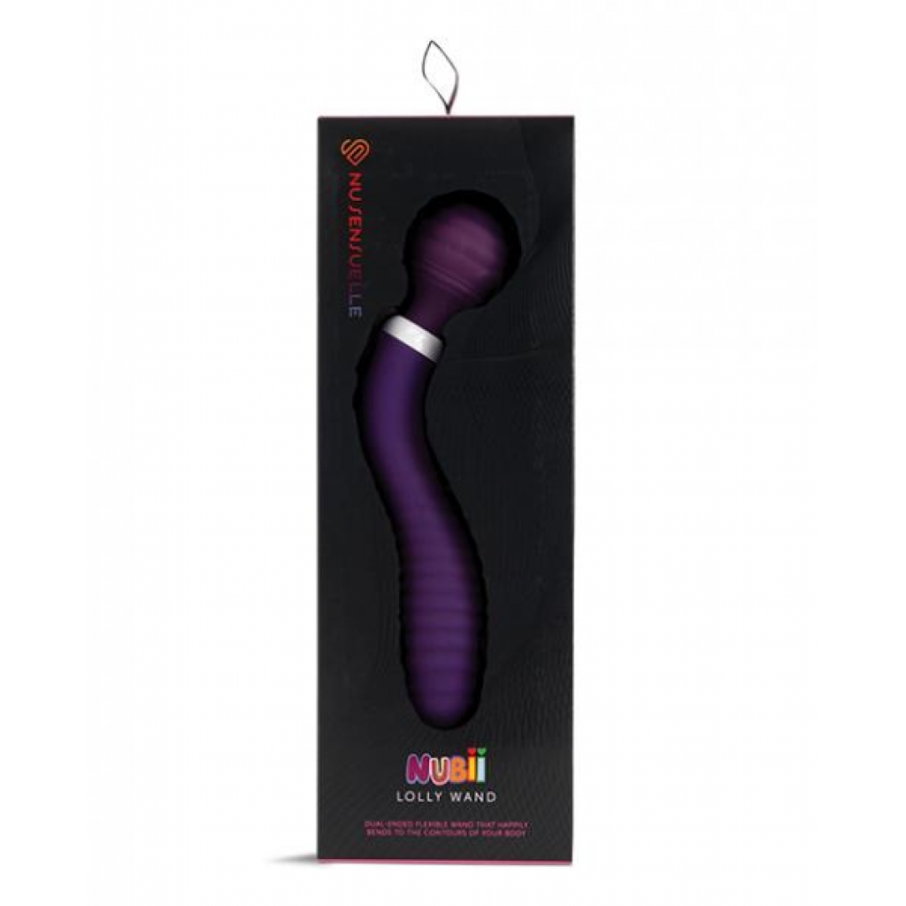 Sensuelle Nubii Lolly Wand Purple - Body Massagers