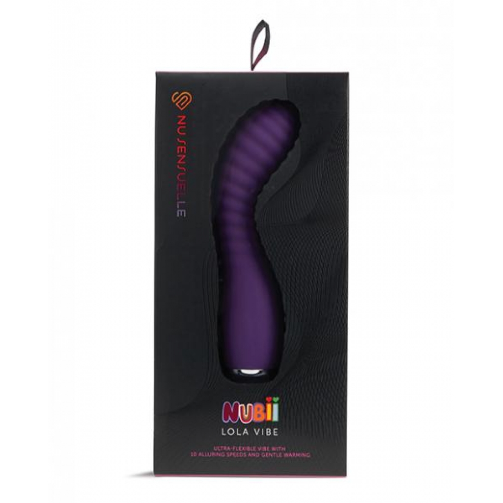 Sensuelle Nubii Lola Bullet Purple - G-Spot Vibrators