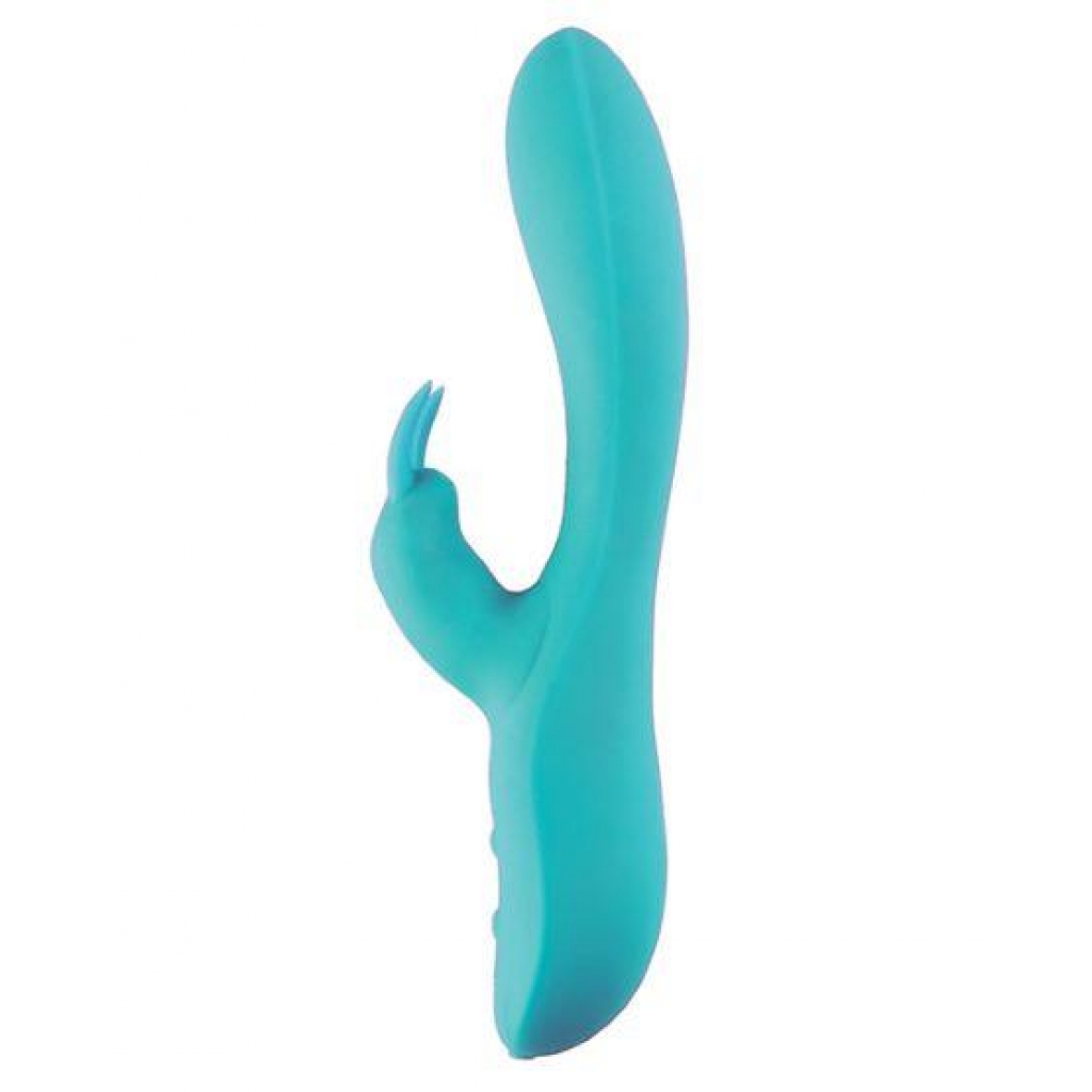 Sensuelle Brandii Bendable Rabbit Vibrator Teal Blue - Rabbit Vibrators