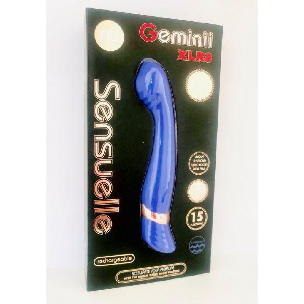 Sensuelle Geminii Xlr8 Ultra Violet - Modern Vibrators