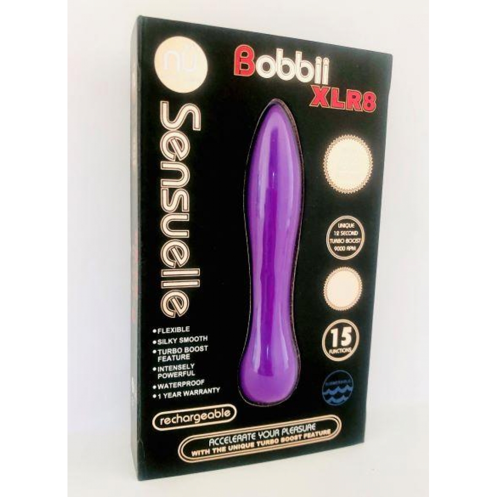 Sensuelle Bobbii Xlr8 Purple - Modern Vibrators