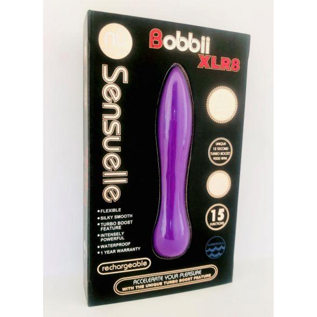 Sensuelle Bobbii XLR8 Vibrator - Purple