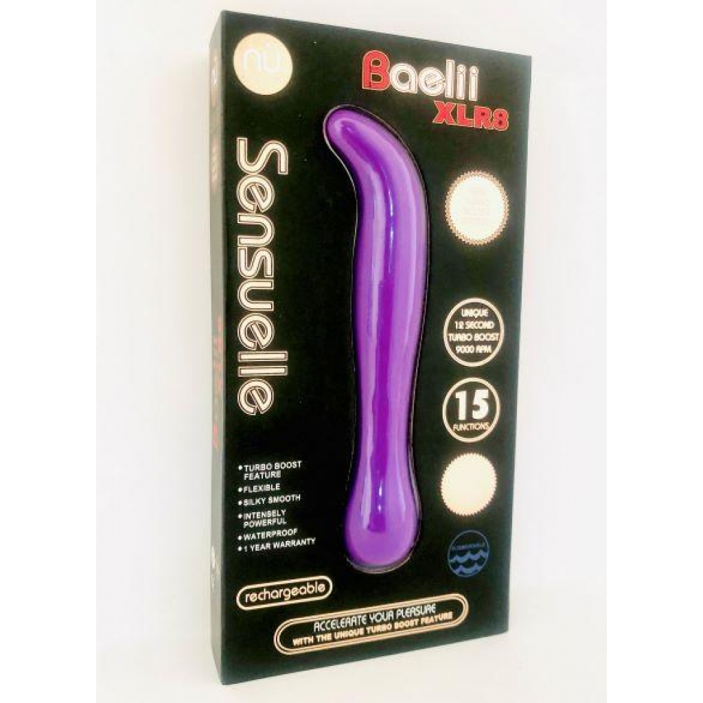 Sensuelle Baelii Xlr8 Purple - G-Spot Vibrators