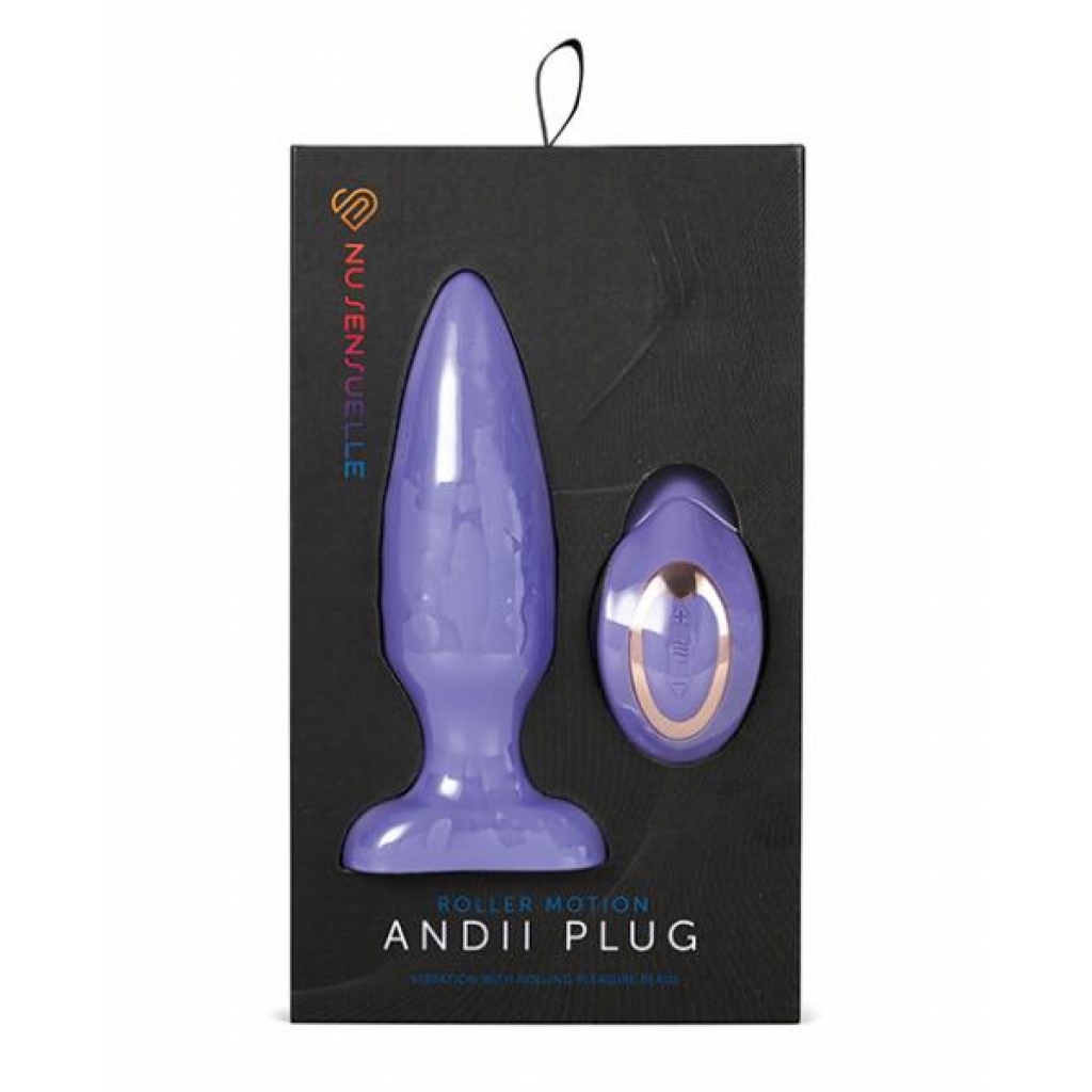 Sensuelle Andii Roller Motion Ultra Violet - Anal Plugs
