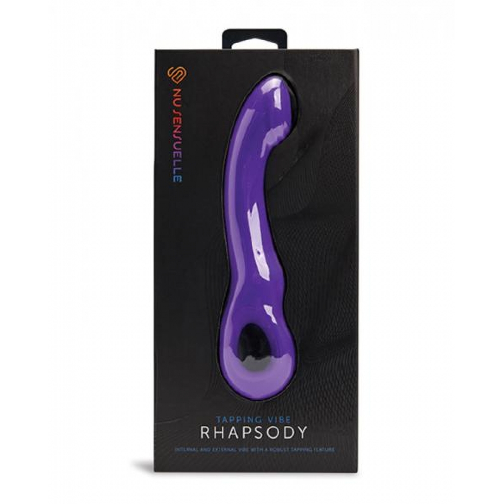 Sensuelle Rhapsody Tapper Deep Purple - G-Spot Vibrators Clit Stimulators
