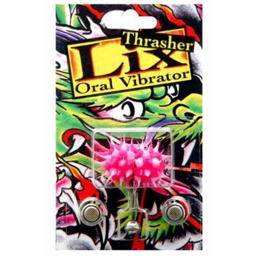 Lix Thrasher Oral Vibrator Pink - Tongues