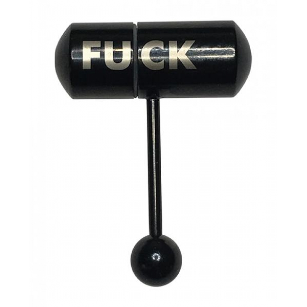 Lix Barbell Etched Fuck - Palm Size Massagers