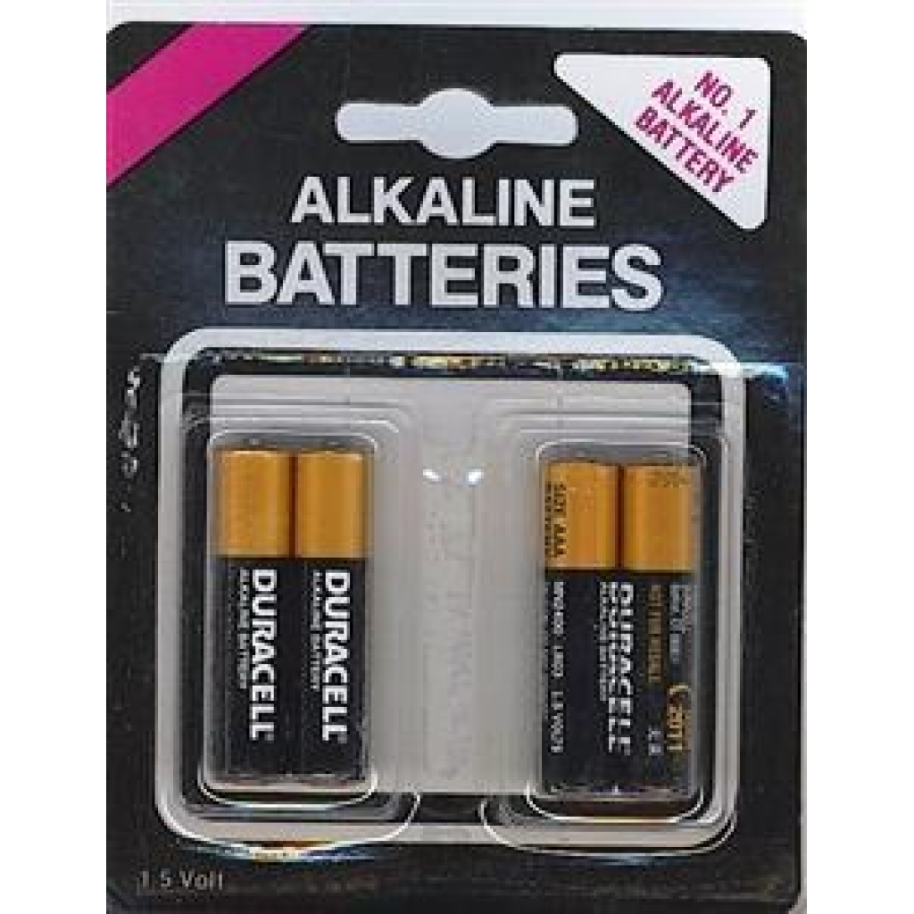 Duracell AAA Batteries 4 Pack - Batteries & Chargers