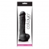5 inches Silicone Dildo Suction Cup Black - Realistic Dildos & Dongs