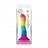 Colours Pride Edition 6-inch Wave Dildo - Rainbow