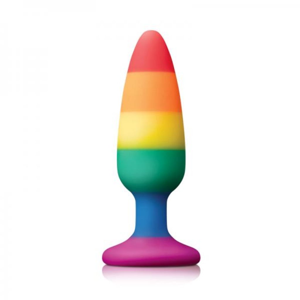Colours Pride Edition Pleasure Plug Medium Rainbow - Anal Plugs