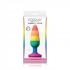 Colours Pride Edition Pleasure Plug Medium Rainbow - Anal Plugs