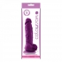 Coloursoft 5 inches Silicone Soft Dildo Purple - Realistic Dildos & Dongs