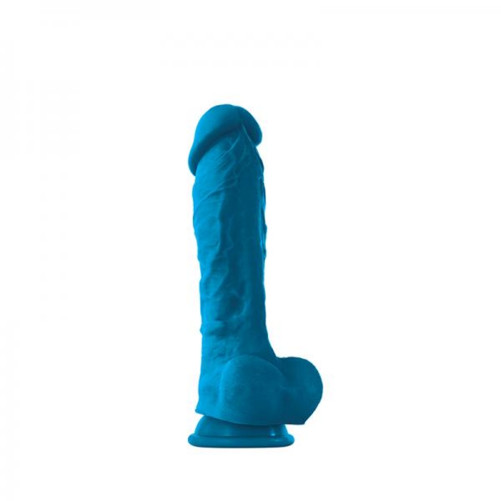 Colour Soft 5 inches Blue Dildo - Realistic Dildos & Dongs