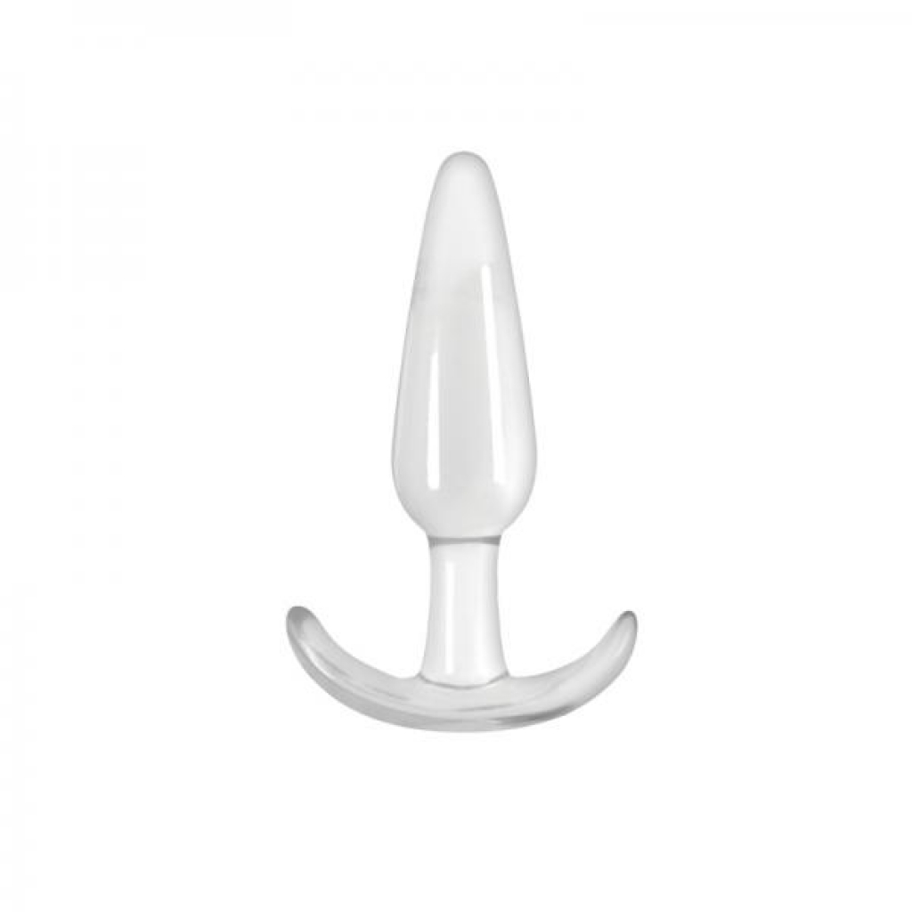 Jelly Rancher Smooth T-Plug Clear Butt Plug - Anal Plugs