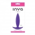 Inya Spades Small Butt Plug Purple - Anal Plugs