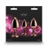 Rear Assets Rose Gold Pink Heart Trainer Kit - Anal Trainer Kits