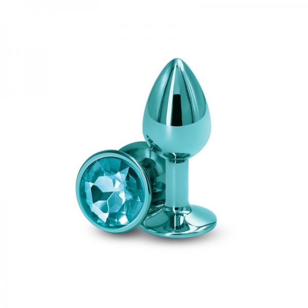 Rear Assets Small Teal - Anal Plugs