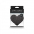 Pretty Pasties Glitter Hearts Black/gold 2 Pair - Pasties, Tattoos & Accessories