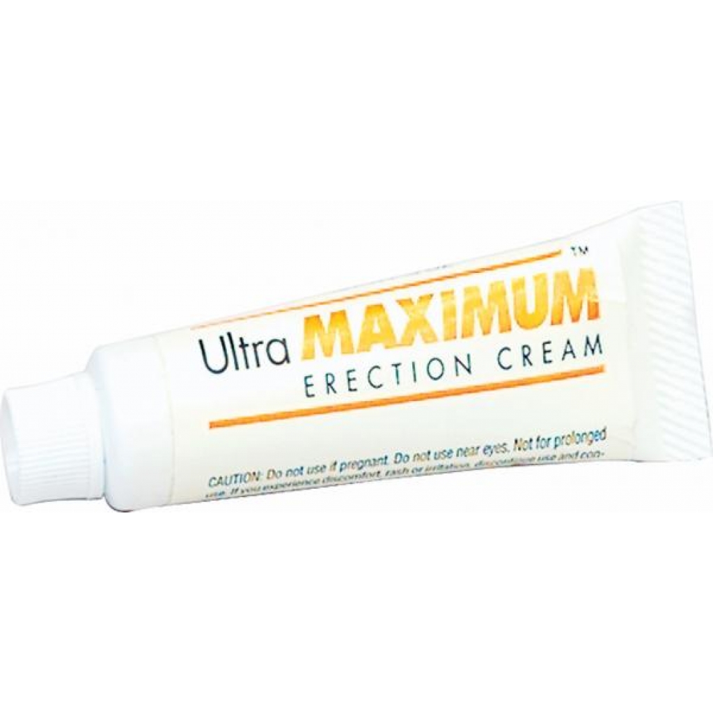 Ultra Maximum Erection Cream .05oz - For Men