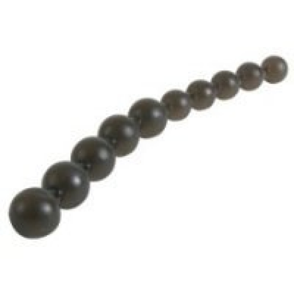 Thai Jelly Anal Beads - Black