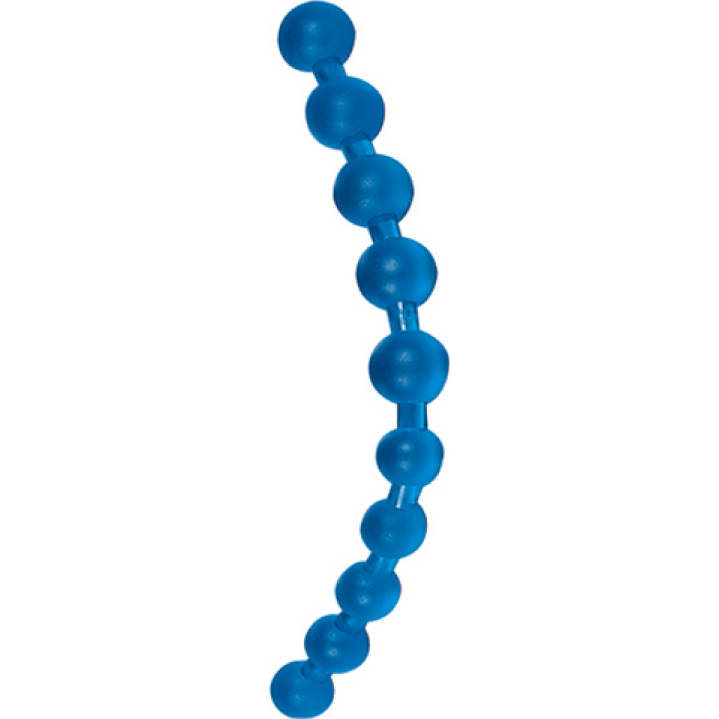 Jumbo Thai Anal Beads Blue - Anal Beads