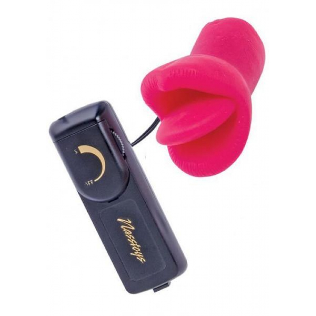 Velvet Touch Clit Licker Vibrating - Hot Pink - Tongues