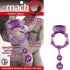 Macho Erection Keeper C Ring - Purple - Couples Vibrating Penis Rings