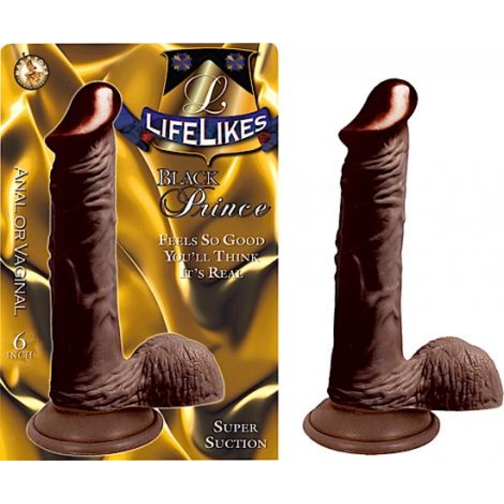 Lifelikes Black Prince - Realistic Dildos & Dongs