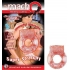 Macho Vibrating Cockring Beige - Couples Vibrating Penis Rings