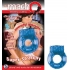 Macho Vibrating C-ring - Blue - Couples Vibrating Penis Rings