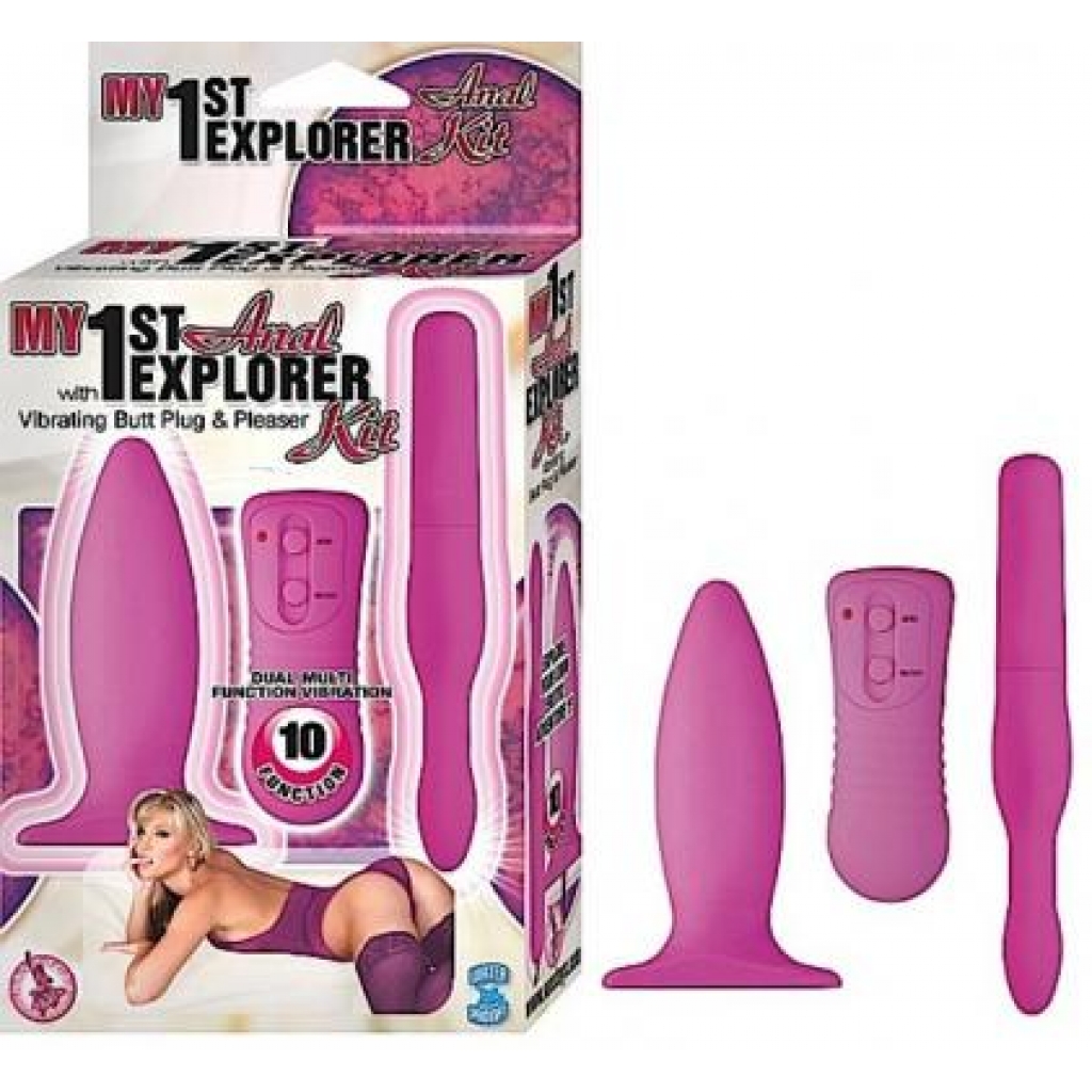 My 1st Anal Explorer Kit - Pink