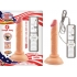 All American Mini Whoppers 4in Straight Vibrating Dong - Realistic