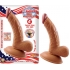 4-Inch Curved Dong with Balls - Latin American