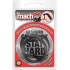 Macho Supreme Stamina Snap On Duo Ring Black - Mens Cock & Ball Gear